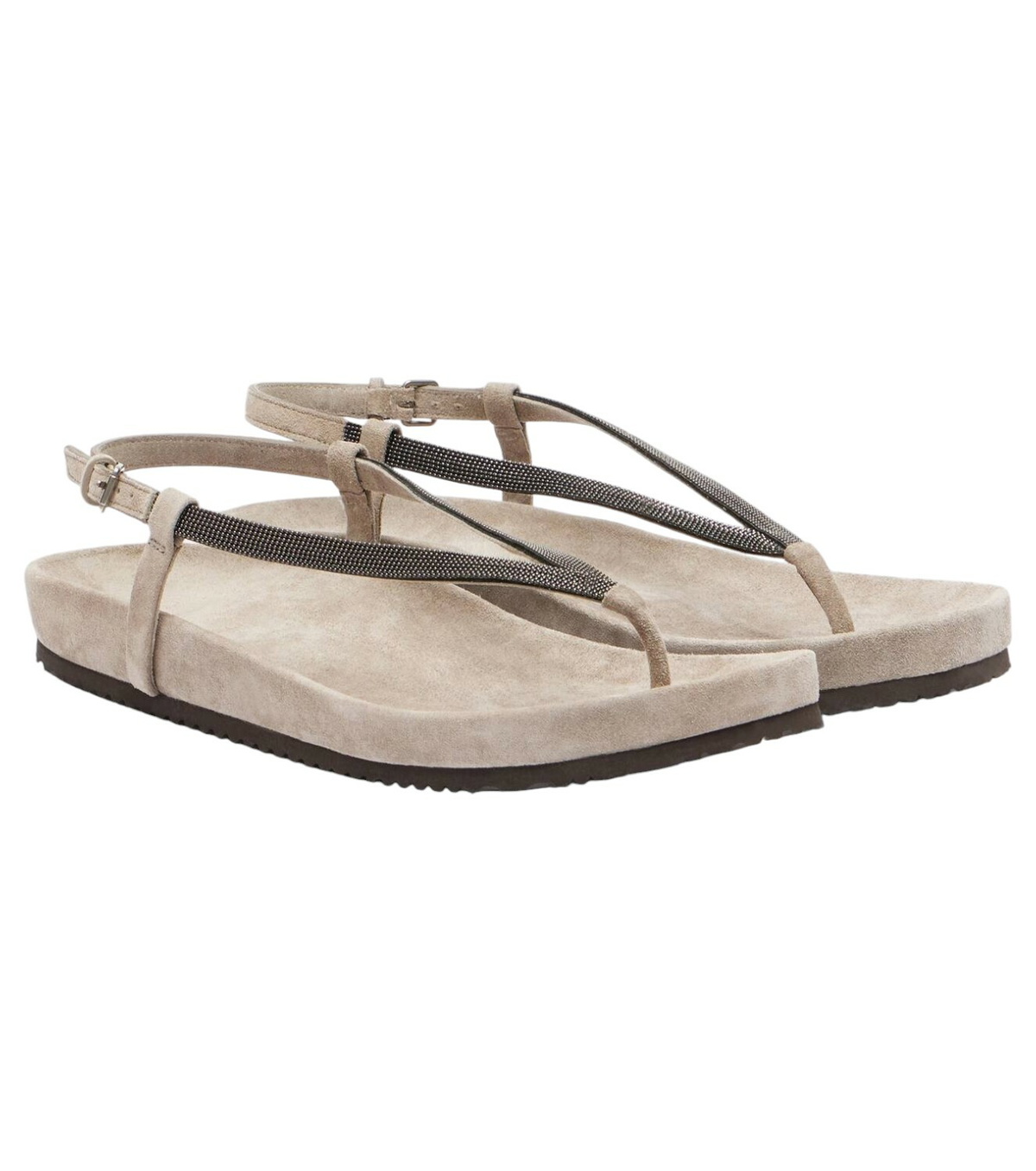 サンダル・ミュール BRUNELLO CUCINELLI 'Precious Strap' sandals Brunello Cucinelli 'Precious Strap' Sandals | THE LIST