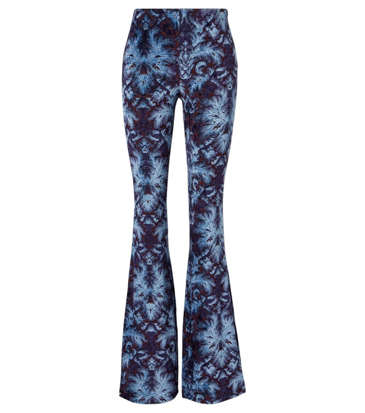 パンツ Etro Wool Trousers With Iconic Motif Etro - Paisley high-rise wide-leg pants Etro