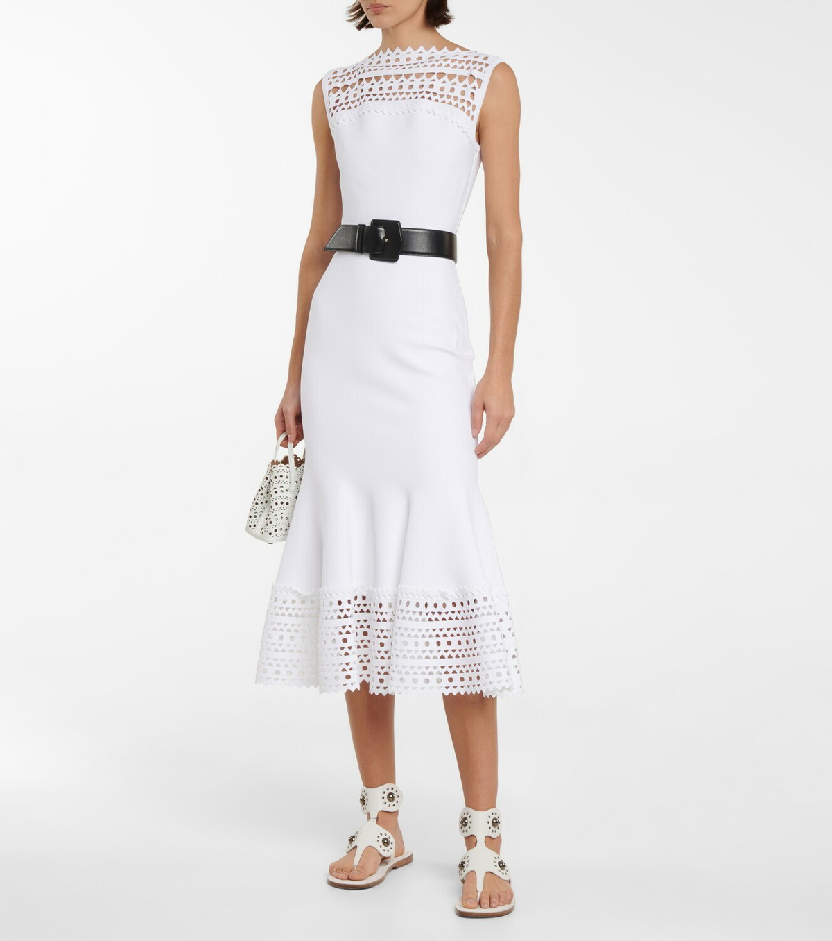 Alaa Cutout midi dress ALAA