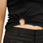 Paco Rabanne Women's Vest with Piercing in Black