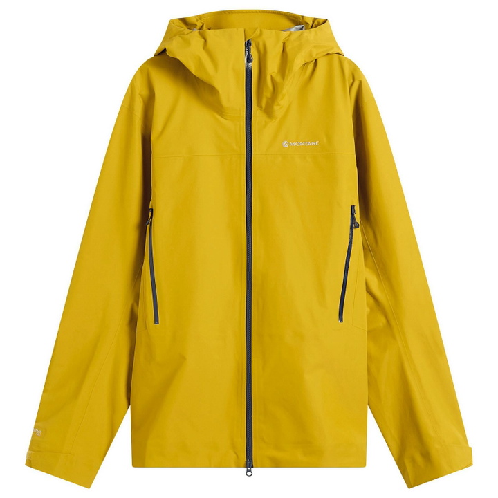 Photo: Montane Men's Alta Lite Gore-Tex Pro Jacket in Ginkgo Gold