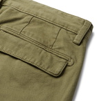 Massimo Alba - Stretch Cotton and Cashmere-Blend Trousers - Green