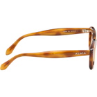 ALAÏA Brown Rectangular Sunglasses
