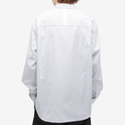 Comme des Garçons Homme Men's Stripe Multi Pocket Shirt in White/Navy