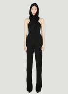 Saint Laurent Hooded Jumpsuit