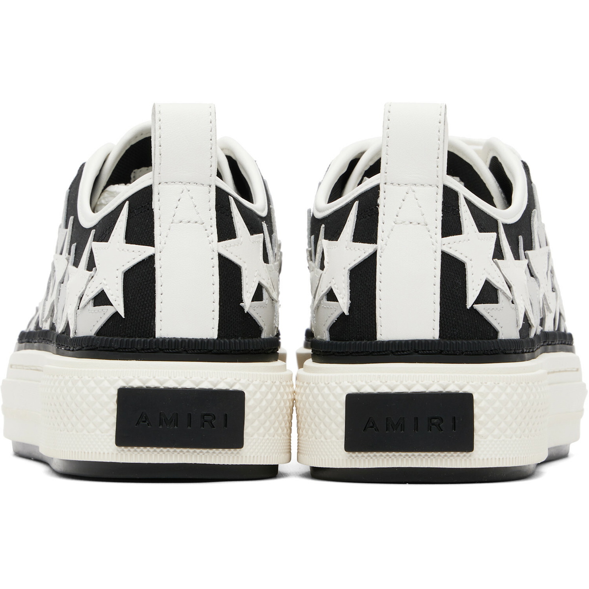 AMIRI Black Stars Court Low Sneakers