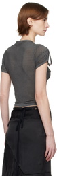 KNWLS Black Twist T-shirt