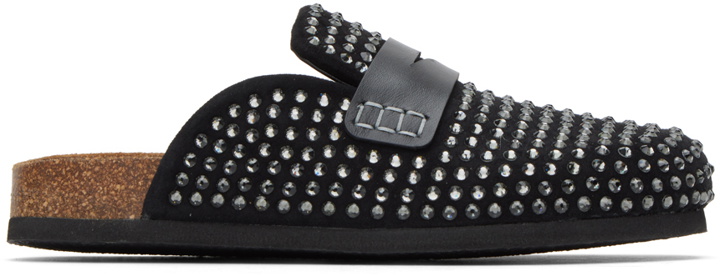 Photo: JW Anderson Black Crystal Loafers