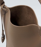 Loro Piana Bale leather phone pouch