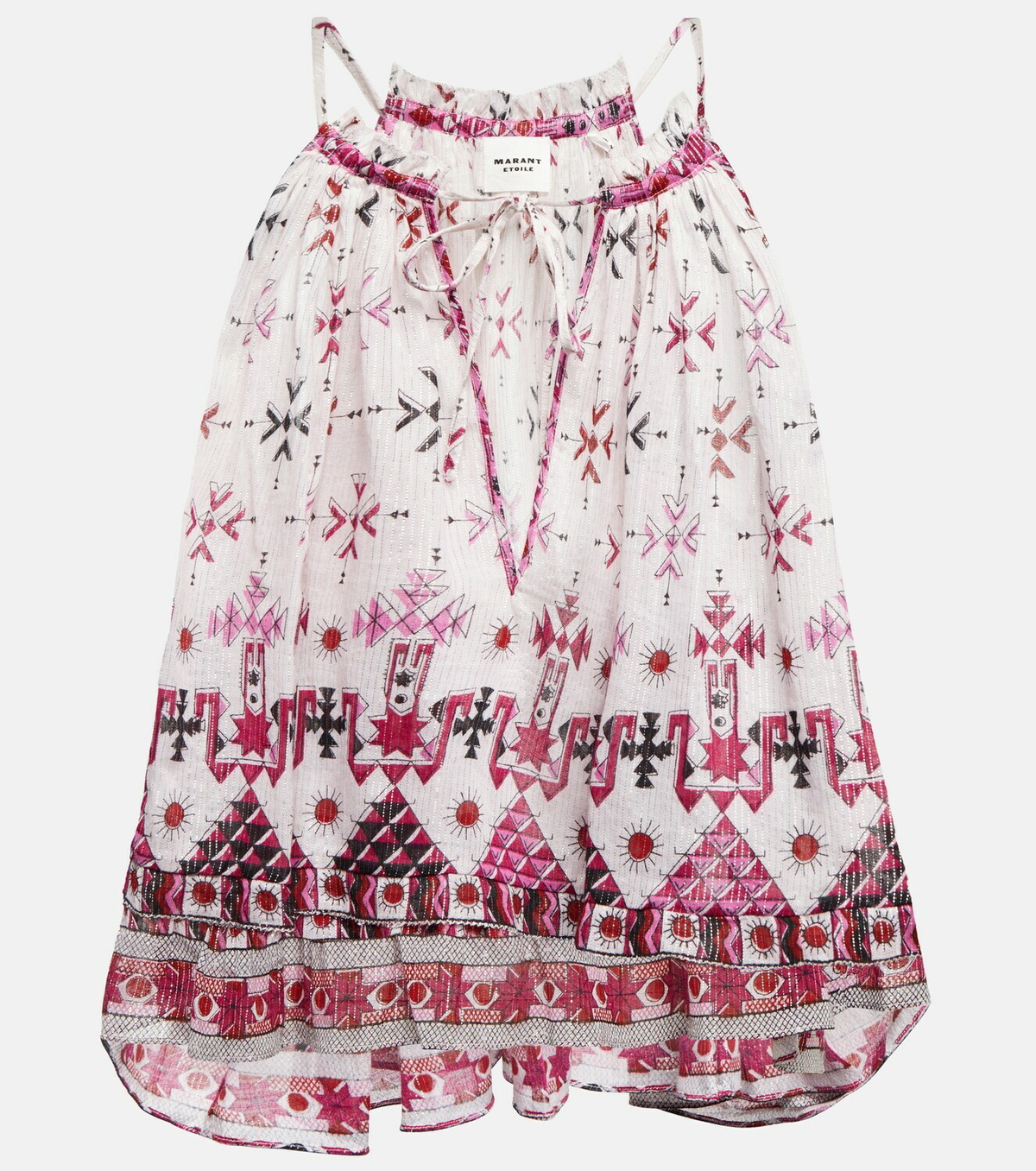 Marant Etoile Fabino printed cotton top Isabel Marant Etoile