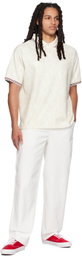 Dime White Baggy Jeans