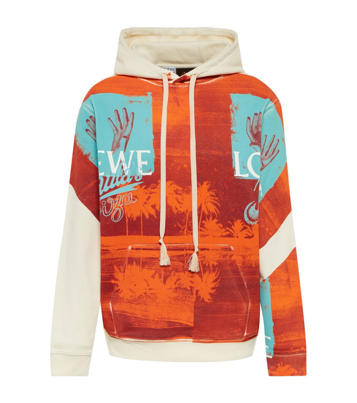 LOEWE イビザ フーディー　LOEWE PAULA HOODIE Loewe - Paula's Ibiza printed hoodie Loewe