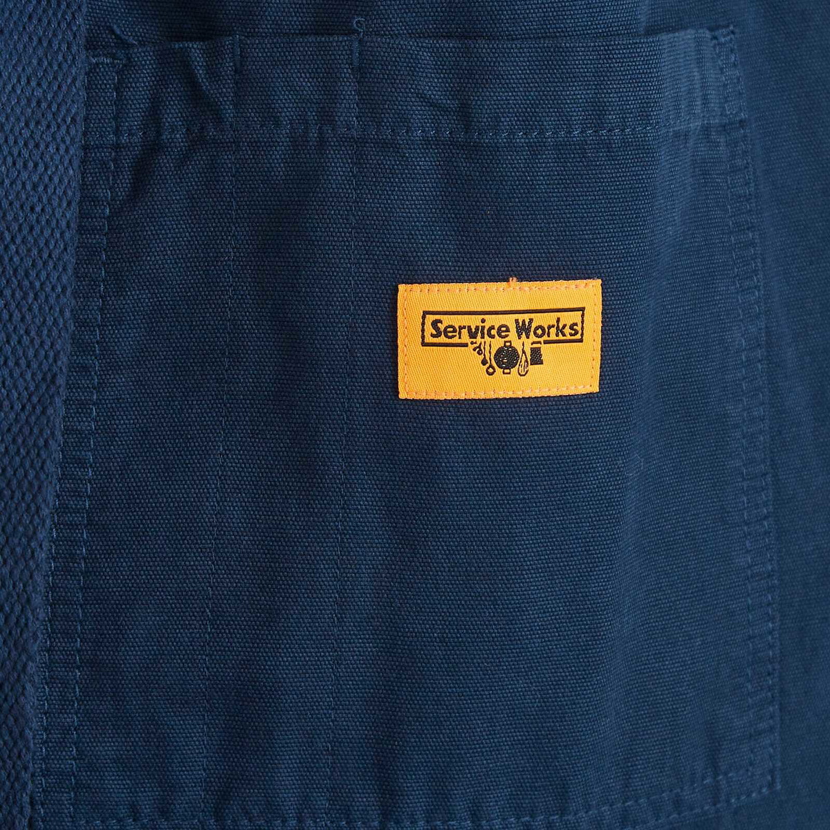 Service Works Men's Canvas Apron in Navy 