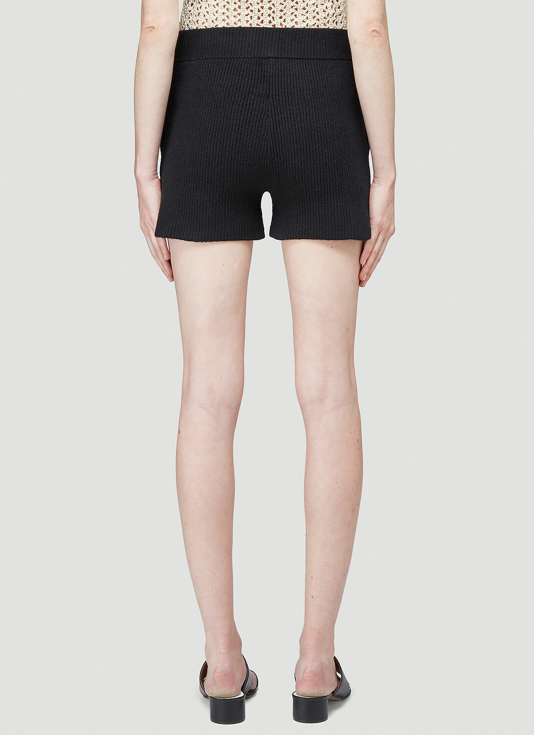 Helmut Lang Cozy Knit Shorts