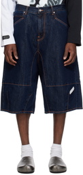 PDF Blue Positano Denim Shorts