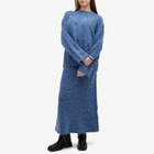 Holzweiler Women's Fure Fluffy Sweater in Blue