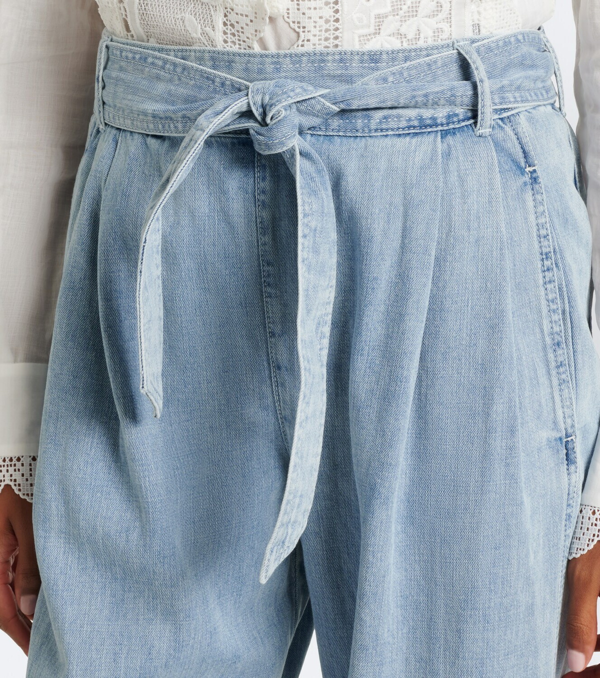Zimmermann Fairlight barrel-leg jeans