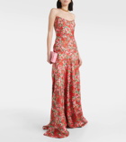 Markarian Tallulah floral silk gown