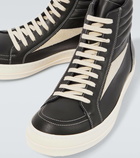 Rick Owens Leather high-top sneakers