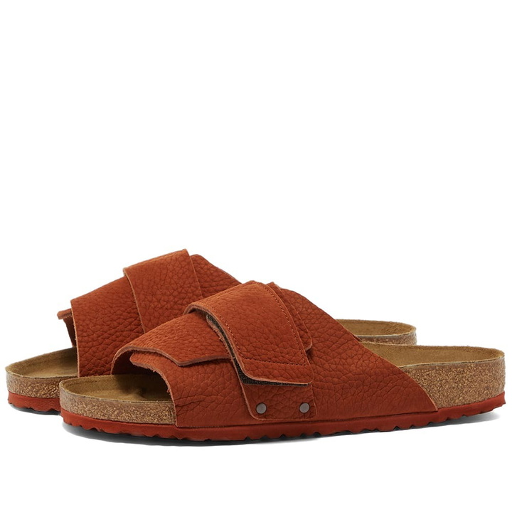 Photo: Birkenstock Men's Kyoto in Burnt Clay Desert Buck