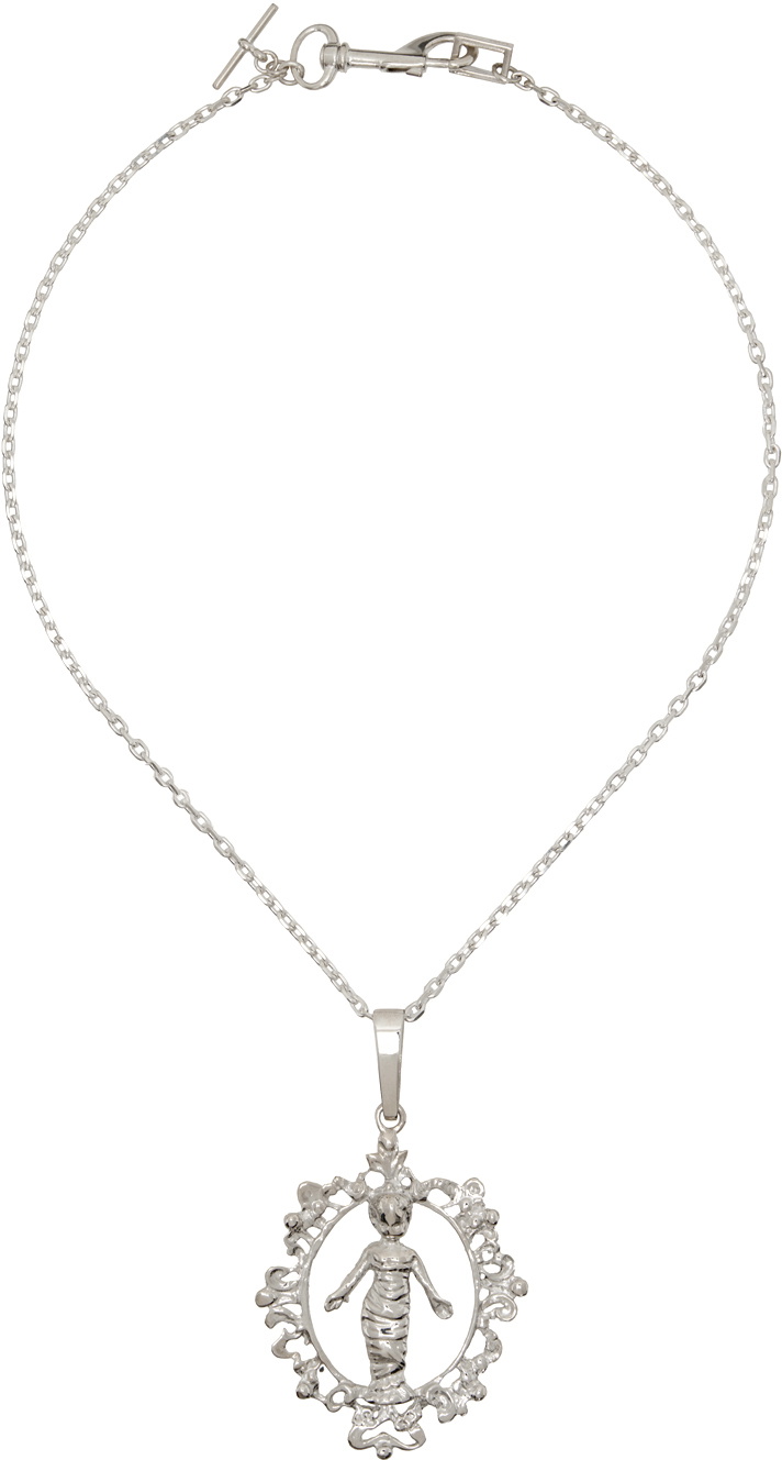 Martine Ali Silver Gunnar Choker Martine Ali