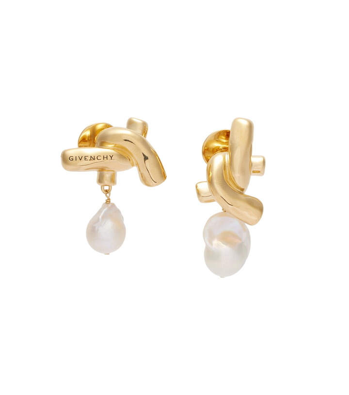 Photo: Givenchy Chain Link pearl-embellished earrings