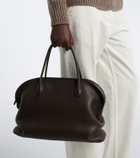 The Row Agnes 12 leather tote bag