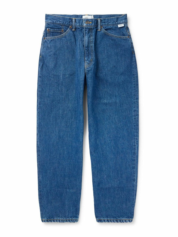 Photo: WTAPS - Blues Straight-Leg Cropped Jeans - Blue