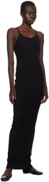 ÉTERNE Black Tank Maxi Dress