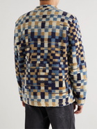 Folk - Warp Checkerboard Fleece Jacket - Multi