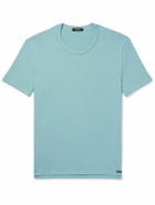 TOM FORD - Slim-Fit Stretch-Cotton Jersey T-Shirt - Blue