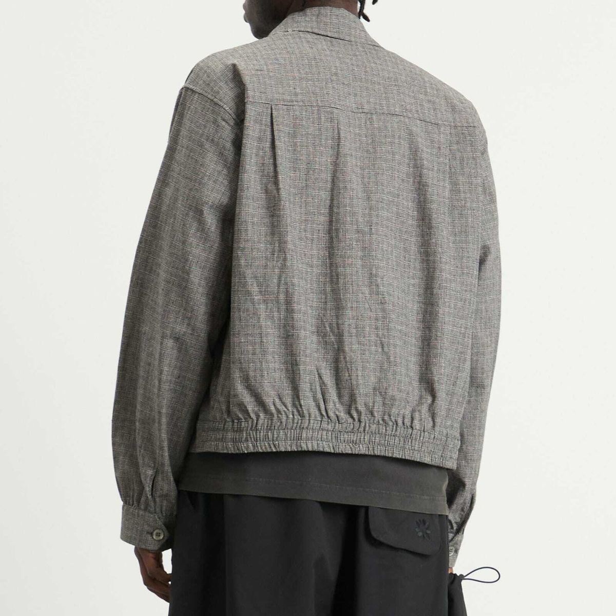 Gander Men's Pennine Shirt in Speckled Black