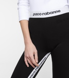Paco Rabanne - Logo leggings