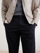 Onia - Straight-Leg Cotton-Blend Trousers - Black