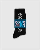 By Parra Spiked Logo Crew Socks Black - Mens - Socks