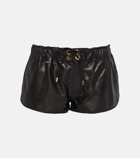 Tom Ford - Leather micro shorts