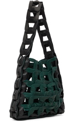 SC103 Black & Green Links Tote