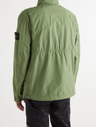 Stone Island - Logo-Appliquéd Garment-Dyed Naslan Light Jacket - Green