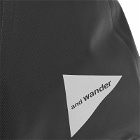 And Wander Men's Waterproof Daypack in Black