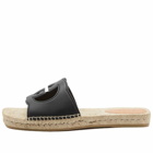 Gucci Men's Carlos GG Espadrilla Sandal in Black