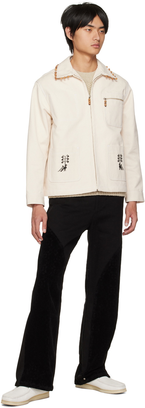 ADISH Off-White Hamam Chore Jacket