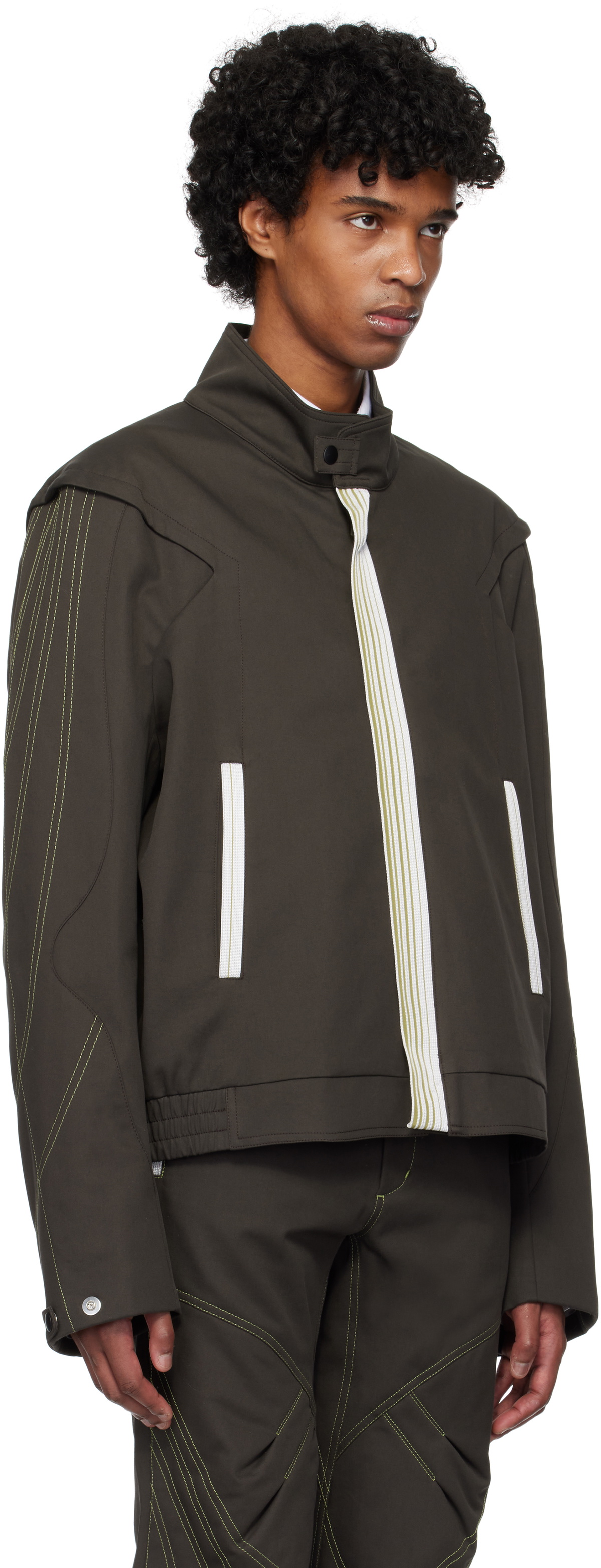 Kiko Kostadinov Brown Solix Jacket Kiko Kostadinov