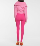 Jacquemus - Le Legging Arancia knit leggings