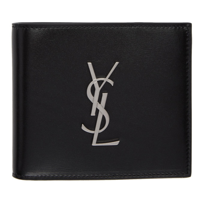 Photo: Saint Laurent Black Monogramme East/West Wallet