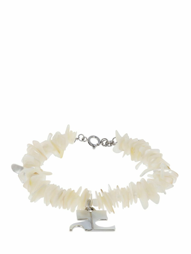 Photo: COURREGES - Coral Mother Of Pearl Anklet