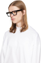 Cutler and Gross Black 1386 Square Optical Glasses