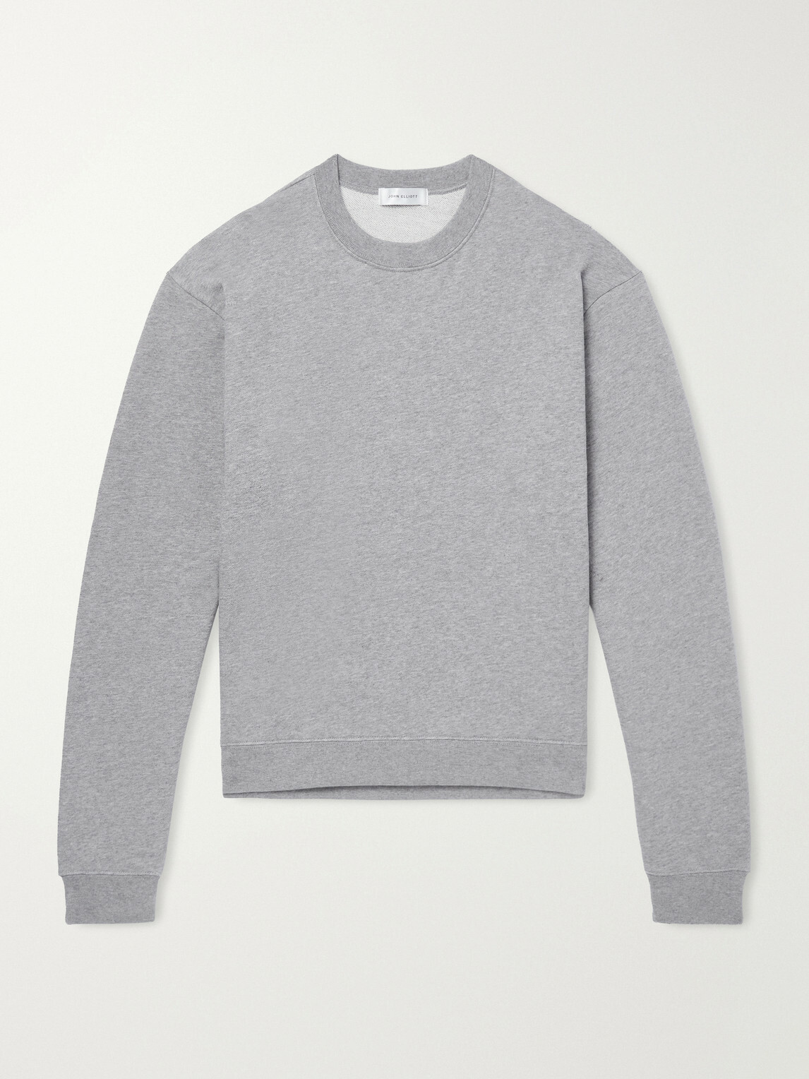 John Elliott - Cotton-Terry Sweatshirt - Gray