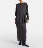 Lisa Yang Vivian cotton and cashmere sweater