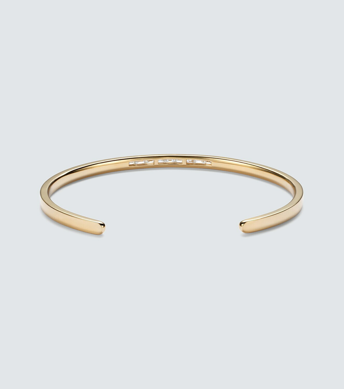 Shay Jewelry 18kt gold (750/1000) bangle with diamonds