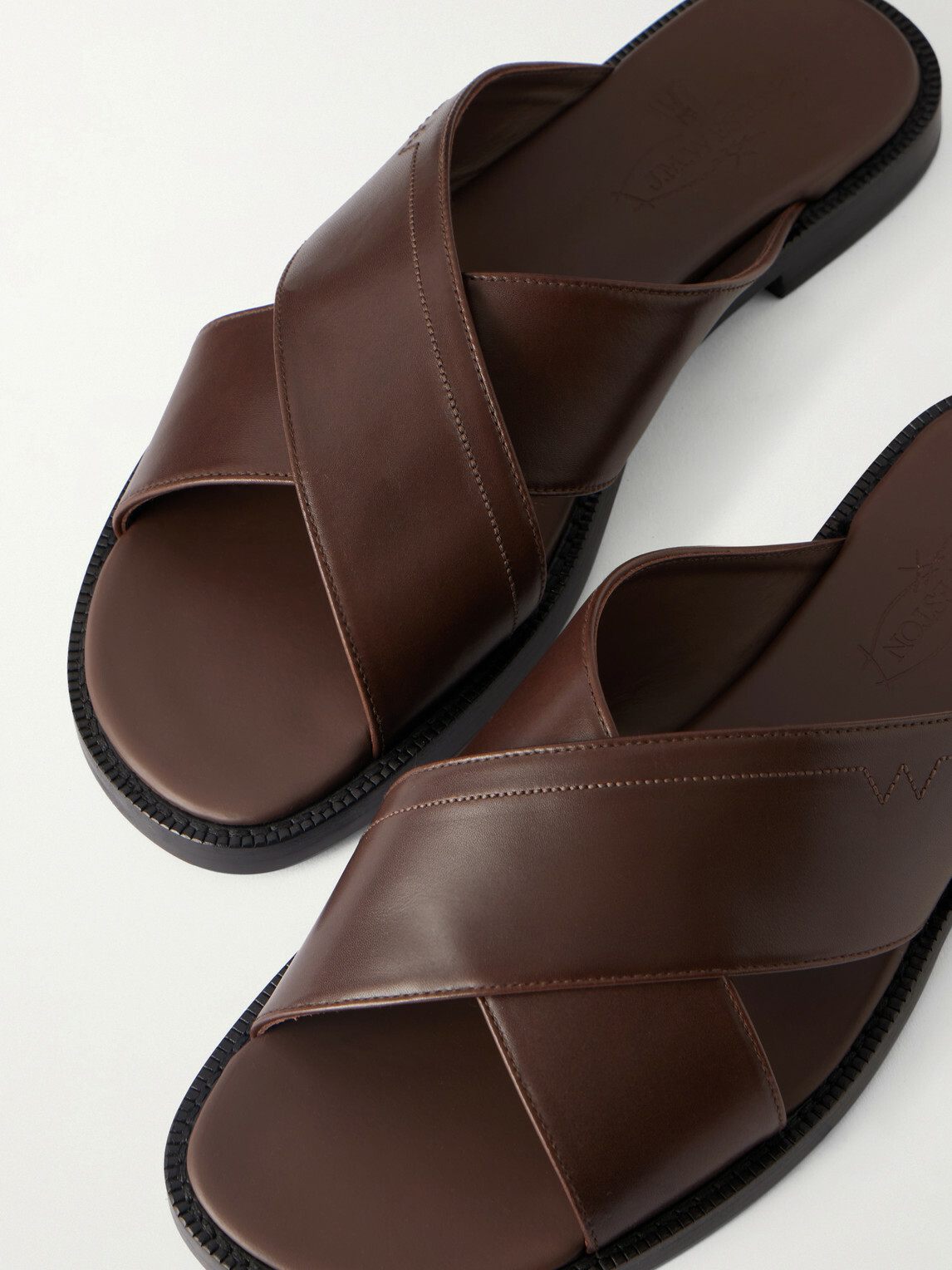 J.M. Weston - Leather Sandals - Brown